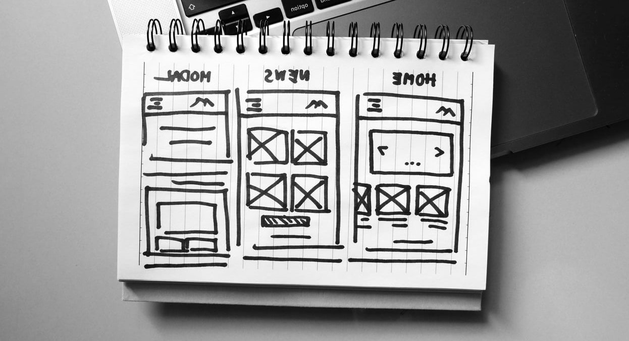 laptop website builder